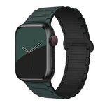 Cinturino per orologio in silicone magnetico a tre perline xDfind, For Apple Watch 42 / 44 / 45 / 46 / 49mm, For Apple Watch 38 / 40 / 41 / S10 42mm