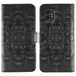 Custodia per telefono in pelle con motivo mandala a rilievo, For Samsung Galaxy XCover7 Pro