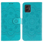 Custodia per telefono in pelle con motivo mandala a rilievo, For Samsung Galaxy XCover7 Pro