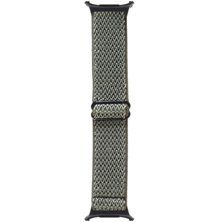 Cinturino per orologio in nylon intrecciato con motivo a onde, For Samsung Galaxy Watch8 / Watch8 Classic