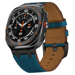 Cinturino per orologio in pelle Crazy Horse, For Samsung Galaxy Watch8 / Watch8 Classic