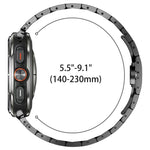 Cinturino per orologio in lega di titanio con fibbia a farfalla., For Samsung Galaxy Watch8 / Watch8 Classic