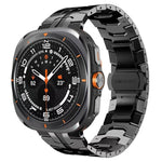 Cinturino per orologio in lega di titanio con fibbia a farfalla., For Samsung Galaxy Watch8 / Watch8 Classic