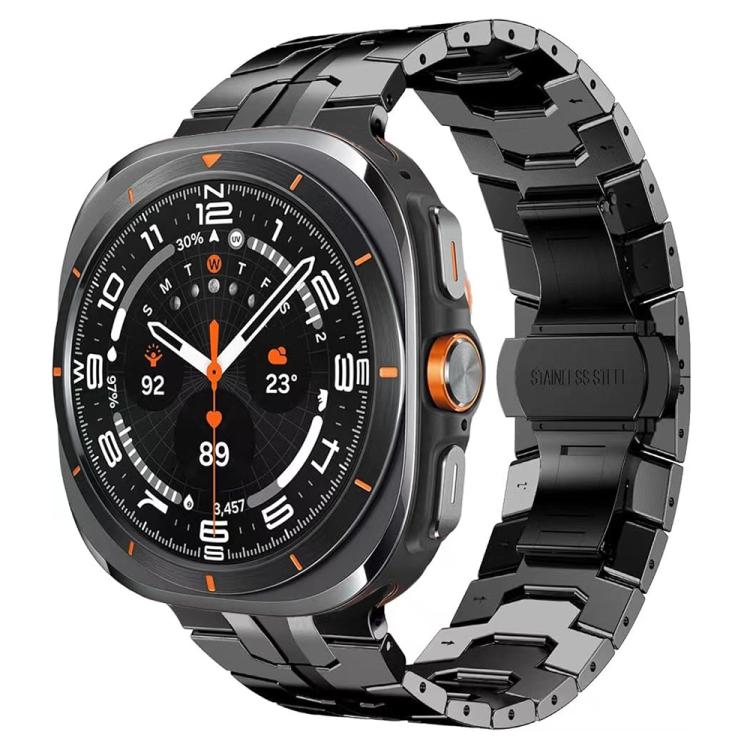 Cinturino per orologio in lega di titanio con fibbia a farfalla., For Samsung Galaxy Watch8 / Watch8 Classic