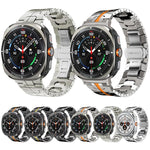 Cinturino per orologio in lega di titanio con fibbia a farfalla., For Samsung Galaxy Watch8 / Watch8 Classic