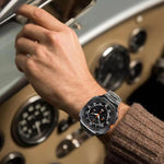 Cinturino per orologio in lega di titanio con fibbia a farfalla., For Samsung Galaxy Watch8 / Watch8 Classic