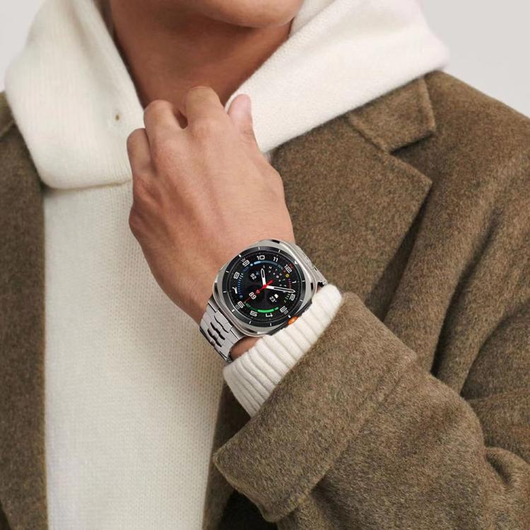 Cinturino per orologio in lega di titanio con fibbia a farfalla., For Samsung Galaxy Watch8 / Watch8 Classic