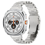 Cinturino per orologio in lega di titanio con fibbia di sicurezza a farfalla., For Samsung Galaxy Watch8 / Watch8 Classic