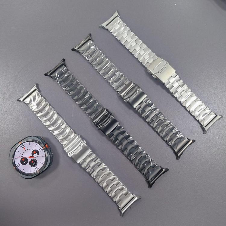 Cinturino per orologio in lega di titanio con fibbia di sicurezza a farfalla., For Samsung Galaxy Watch8 / Watch8 Classic
