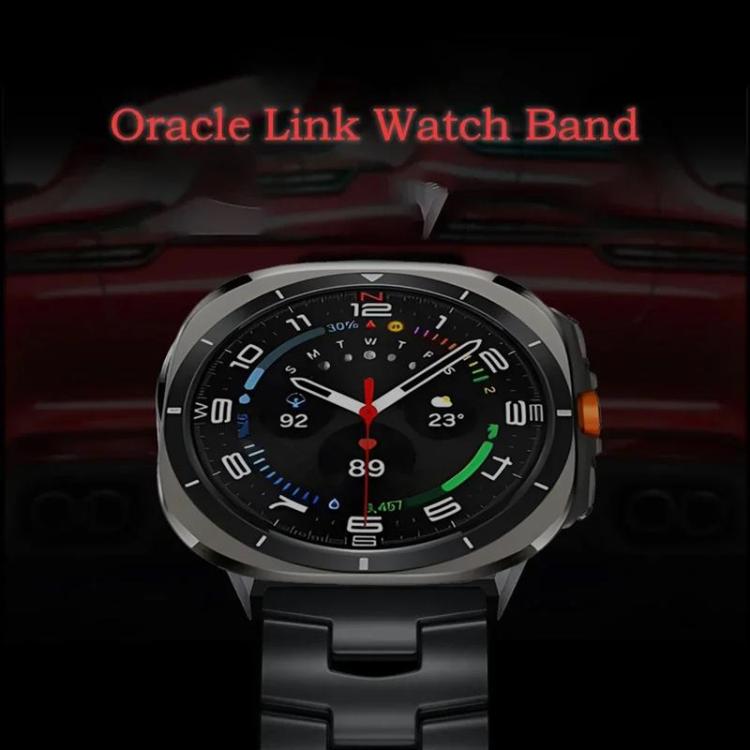 Cinturino per orologio con fibbia di sicurezza in lega di titanio, For Samsung Galaxy Watch8 / Watch8 Classic