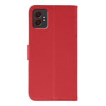 Custodia per telefono in pelle con motivo a piuma e texture litchi, For Samsung Galaxy XCover7 Pro