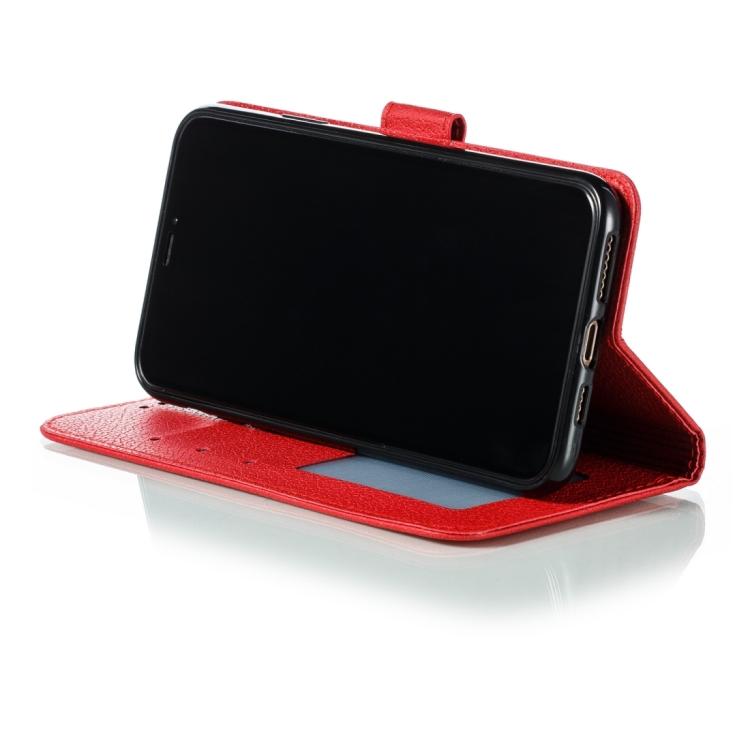 Custodia per telefono in pelle con motivo a piuma e texture litchi, For Samsung Galaxy XCover7 Pro