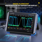 Oscilloscopio tablet FNIRSI DPOS350P 4 in 1 con schermo touch IPS HD da 7 pollici e frequenza di campionamento fino a 350 MHz., DPOS350P(US Plug), DPOS350P(EU Plug)