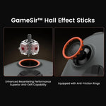 GameSir Nova 2 Lite Controller di gioco wireless tri-modalità per Switch / Steam / PC / iOS / Android, Nova 2 Lite White, Nova 2 Lite Black