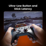 GameSir Nova 2 Lite Controller di gioco wireless tri-modalità per Switch / Steam / PC / iOS / Android, Nova 2 Lite White, Nova 2 Lite Black