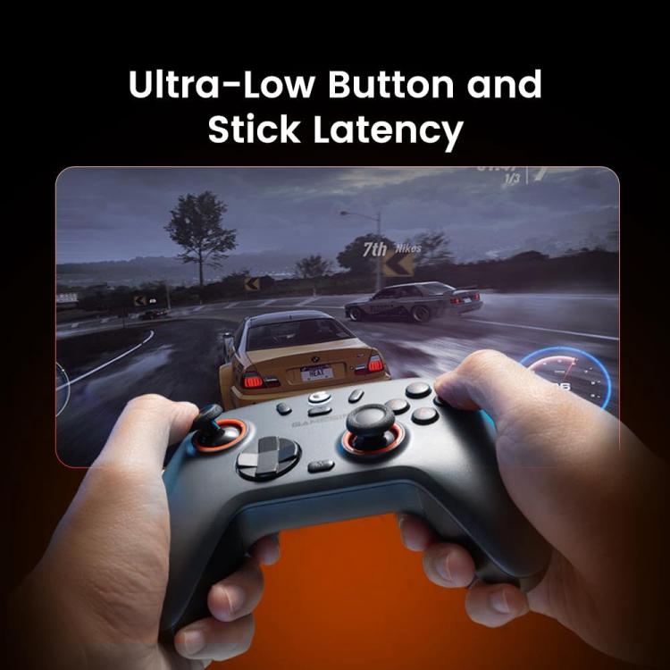 GameSir Nova 2 Lite Controller di gioco wireless tri-modalità per Switch / Steam / PC / iOS / Android, Nova 2 Lite White, Nova 2 Lite Black
