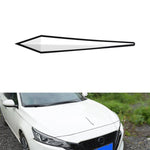 Striscia anticollisione in PVC per portiere auto, dimensioni: 23,5x3,5 cm, Size: 23.5x3.5cm