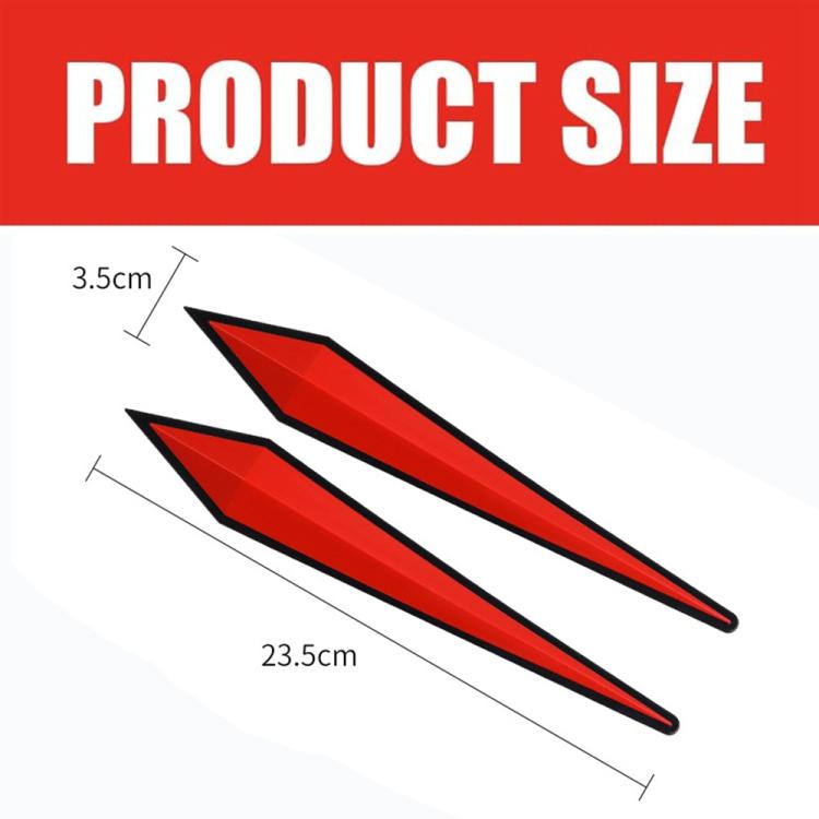Striscia anticollisione in PVC per portiere auto, dimensioni: 23,5x3,5 cm, Size: 23.5x3.5cm
