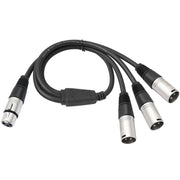 Cavo splitter audio XLR 3 vie 60 cm