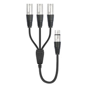 Cavo splitter audio XLR 3 vie 60 cm