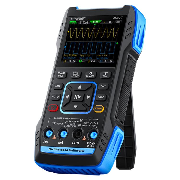 Multimetro digitale a doppio canale FNIRSI 2C53T da 50 m, Standard Version, High-end Version