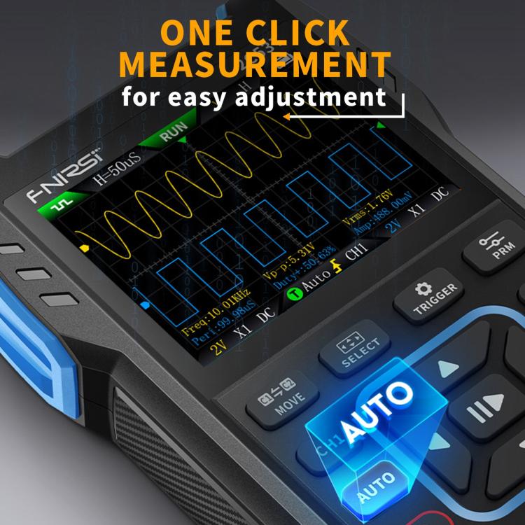 Multimetro digitale a doppio canale FNIRSI 2C53T da 50 m, Standard Version, High-end Version