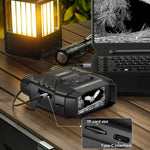 FNIRSI NVS-40 Dispositivo binoculare portatile per esterni, piccolo, con visione notturna a infrarossi HD a colori 4K., NVS-40