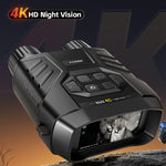 FNIRSI NVS-40 Dispositivo binoculare portatile per esterni, piccolo, con visione notturna a infrarossi HD a colori 4K., NVS-40