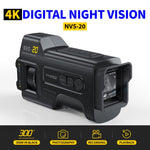 FNIRSI NVS-20 Dispositivo portatile per la visione notturna a infrarossi HD 4K a colori per esterni., NVS-20