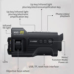 FNIRSI NVS-20 Dispositivo portatile per la visione notturna a infrarossi HD 4K a colori per esterni., NVS-20
