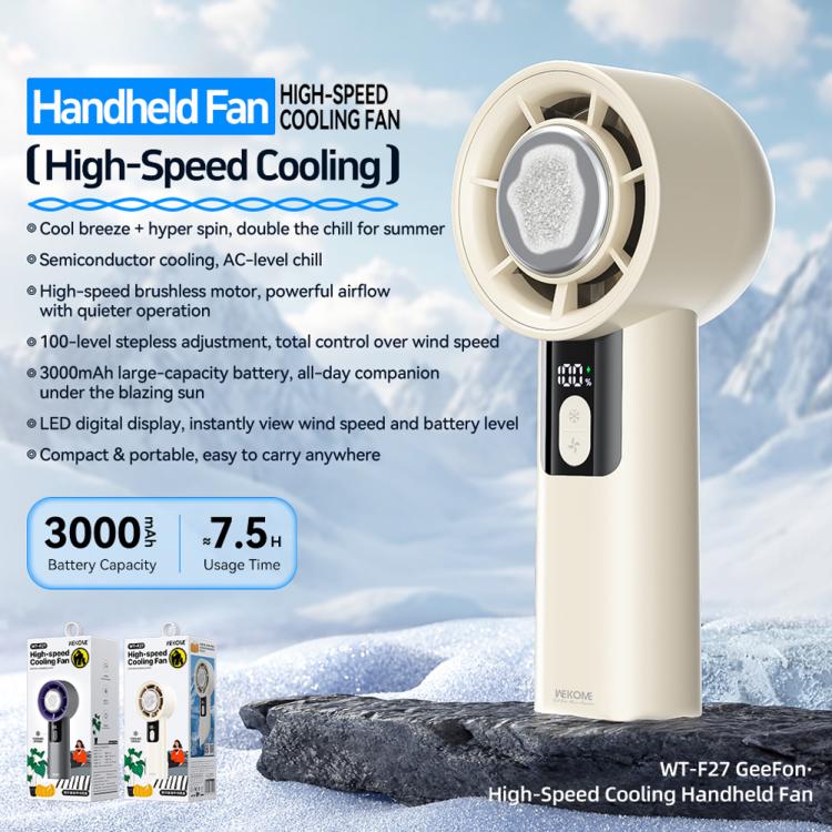 Ventilatore portatile ad alta velocità GeeFon WK WT-F27