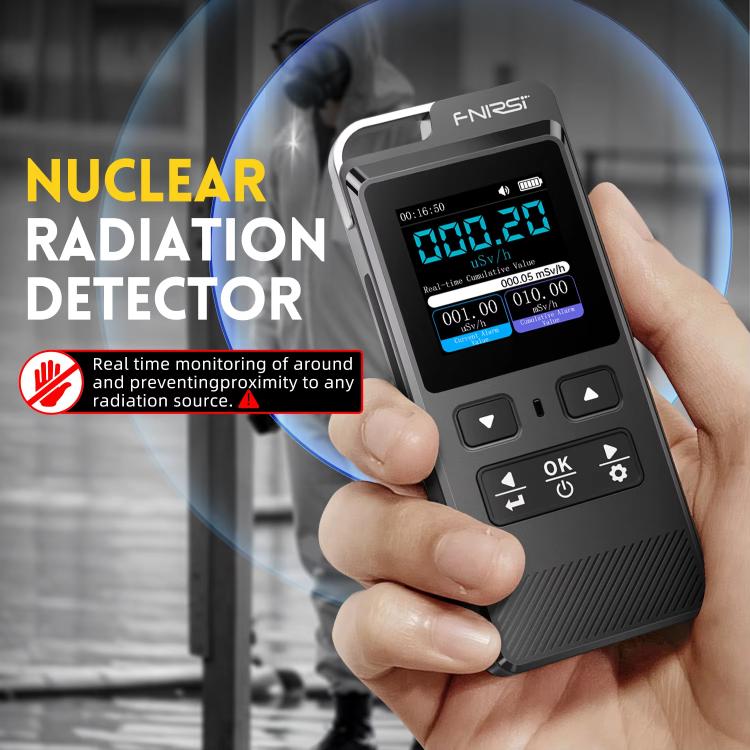 Rilevatore radiazioni personale FNIRSI GC-02 con allarme