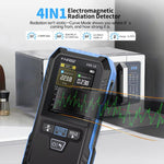 FNIRSI ERD-10 Rilevatore radiazioni elettromagnetiche 3 in 1