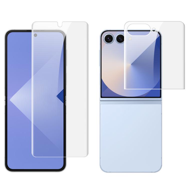 Pellicola protettiva in idrogel imak di quarta generazione, per schermo principale e schermo secondario (1 set)., For Samsung Galaxy Z TriFold, For Samsung Galaxy Z Fold7 5G, For Samsung Galaxy Z Flip7 5G