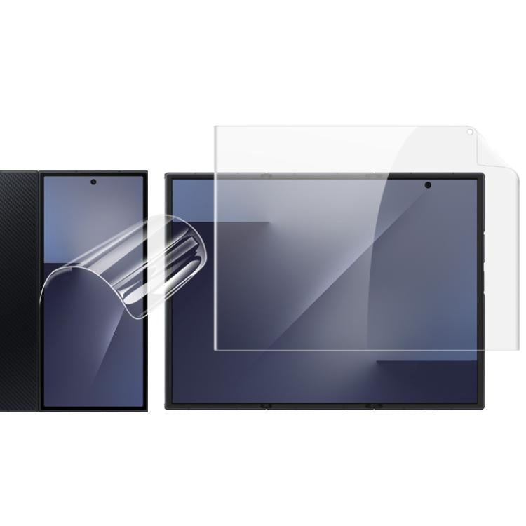 Pellicola protettiva in idrogel imak di quarta generazione, per schermo principale e schermo secondario (1 set)., For Samsung Galaxy Z TriFold, For Samsung Galaxy Z Fold7 5G, For Samsung Galaxy Z Flip7 5G