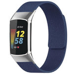 Cinturino per orologio magnetico in silicone con texture litchi xDfind, For Fitbit Charge 5 / Charge 6, For Fitbit Versa 4/Versa3/Sense2/Sense