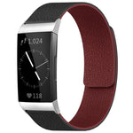 Cinturino per orologio magnetico in silicone con texture litchi xDfind, For Fitbit Inspire 2 / Ace 3, For Fitbit Charge 4 / Charge 3
