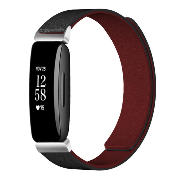 Cinturino per orologio magnetico in silicone con texture litchi xDfind, For Fitbit Inspire 2 / Ace 3, For Fitbit Charge 4 / Charge 3