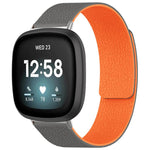 Cinturino per orologio magnetico in silicone con texture litchi xDfind, For Fitbit Charge 5 / Charge 6, For Fitbit Versa 4/Versa3/Sense2/Sense