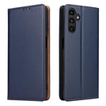Custodia per telefono Fierre Shann in vera pelle PU con texture., For Galaxy A57 5G, For Samsung Galaxy A56 5G