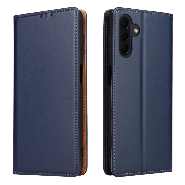 Custodia per telefono Fierre Shann in vera pelle PU con texture., For Galaxy A57 5G, For Samsung Galaxy A56 5G