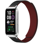 Cinturino per orologio magnetico in silicone con texture litchi xDfind, For Huawei Watch Fit4 / Fit4 Pro / Fit3, For Huawei Band 10 / 9 / 8