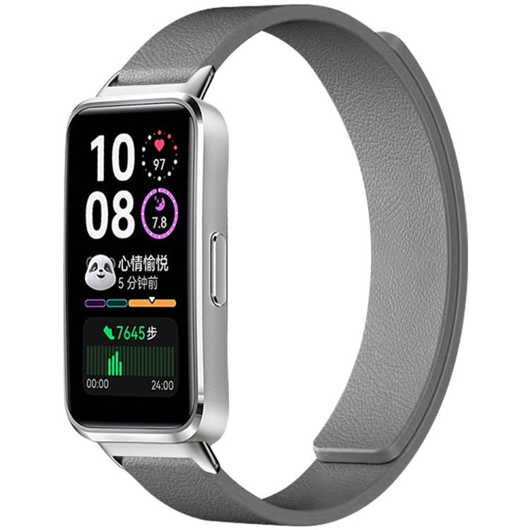 Cinturino per orologio magnetico in silicone con texture litchi xDfind, For Huawei Watch Fit4 / Fit4 Pro / Fit3, For Huawei Band 10 / 9 / 8
