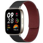 Cinturino per orologio magnetico in silicone con texture litchi xDfind, For Redmi Watch 3 Active/Watch 3 Lite, For Redmi Watch 3