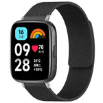 Cinturino per orologio magnetico in silicone con texture litchi xDfind, For Redmi Watch 3 Active/Watch 3 Lite, For Redmi Watch 3