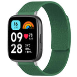 Cinturino per orologio magnetico in silicone con texture litchi xDfind, For Redmi Watch 3 Active/Watch 3 Lite, For Redmi Watch 3