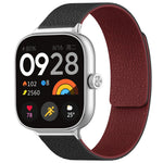 Cinturino per orologio magnetico in silicone con texture litchi xDfind, For Xiaomi Band 10 Pro/9 Pro/Redmi Watch 6/5/4, For Xiaomi Smart Bnad 10 / 9 / 8