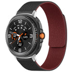 Cinturino per orologio magnetico in silicone con texture litchi xDfind, For Samsung Galaxy Watch Ultra/Ultra 2025, For Samsung Galaxy Watch8 / 8 Classic