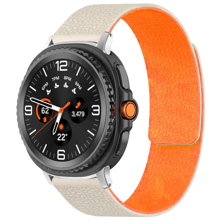 Cinturino per orologio magnetico in silicone con texture litchi xDfind, For Samsung Galaxy Watch Ultra/Ultra 2025, For Samsung Galaxy Watch8 / 8 Classic