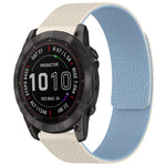 Cinturino per orologio magnetico in silicone con texture litchi xDfind, For Garmin Fenix 8/7X/6X/5X 26mm, For Garmin Fenix 8/7/6/5 22mm